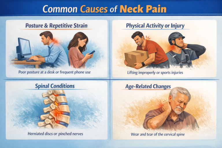 Causes of neck pain