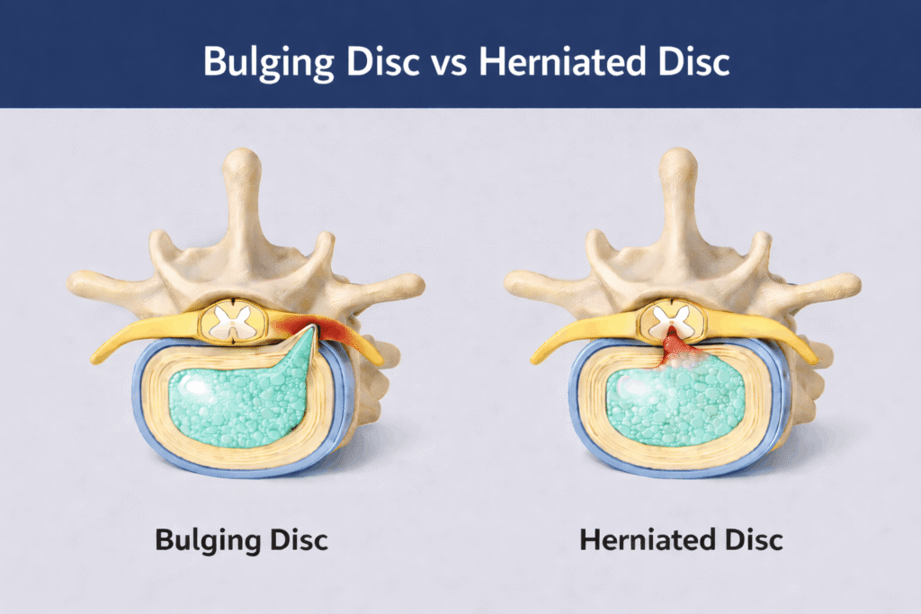 Bulging Disc vs Herniated Disc