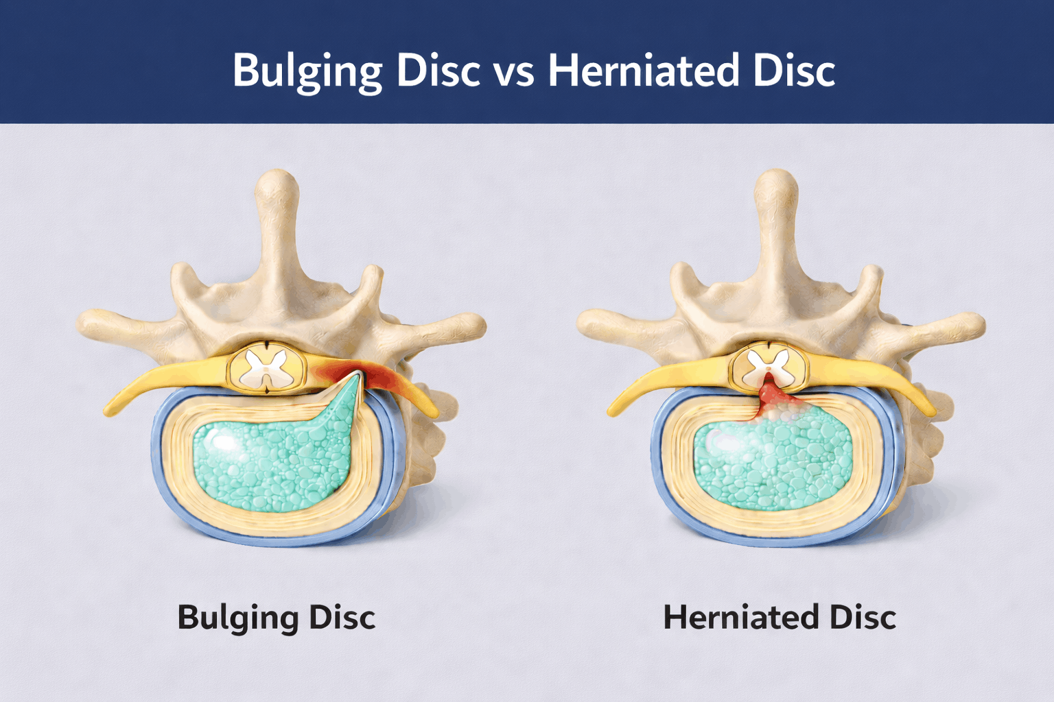Bulging Disc vs Herniated Disc