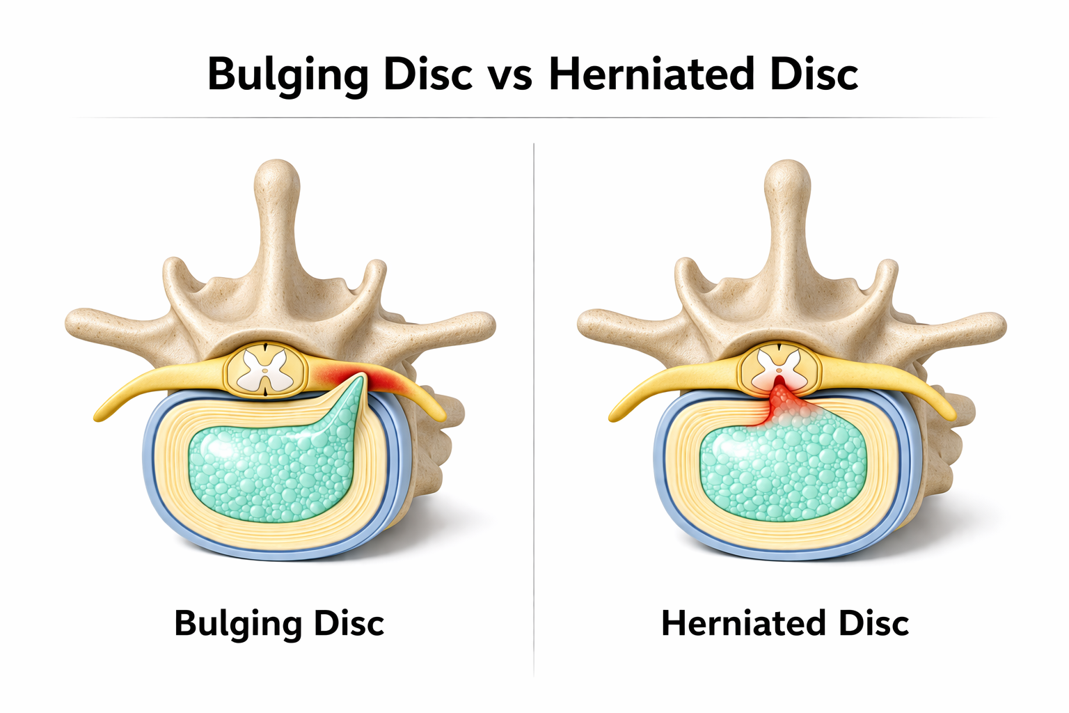 bulging disc vs herniated disc